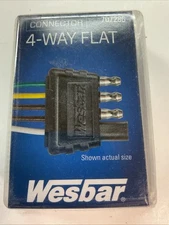 Wesbar 707286 4-Way Flat Connector Free Shipping!