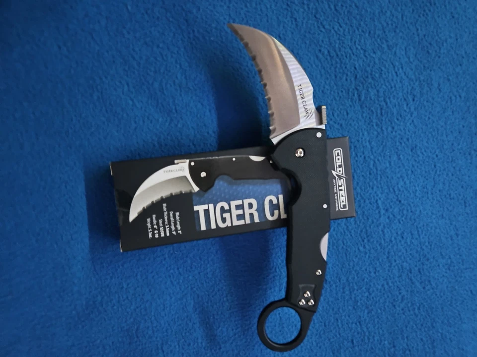 Cold Steel Tiger Claw 3.5"  S35VN  Serrated - Image 4 of 4