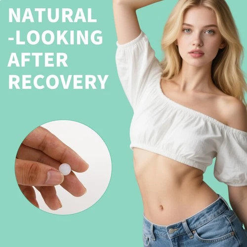 14 PCS Belly Button Plug Set Soft Silicone Tummy Tuck Tapes Trainer White image 6