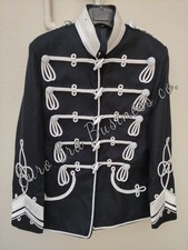 Napoleonic Prussian Hussars Military Officer Tunic Attila Jacket