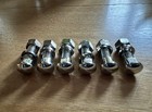 MGB Chrome Bumper Bolts, Set Of 6, New Unused