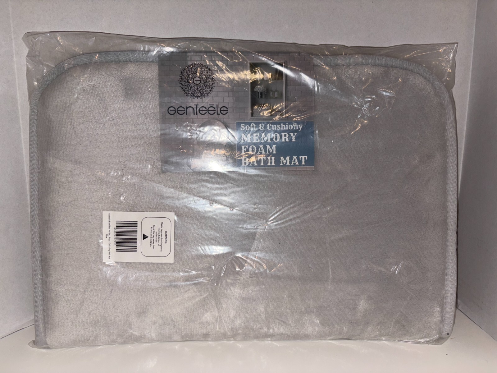 Genteele Memory Foam Bath Mat