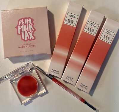 European Wax Center 3 Brow Liner  (sienna Medium) + Lip Balm NEW Bundle