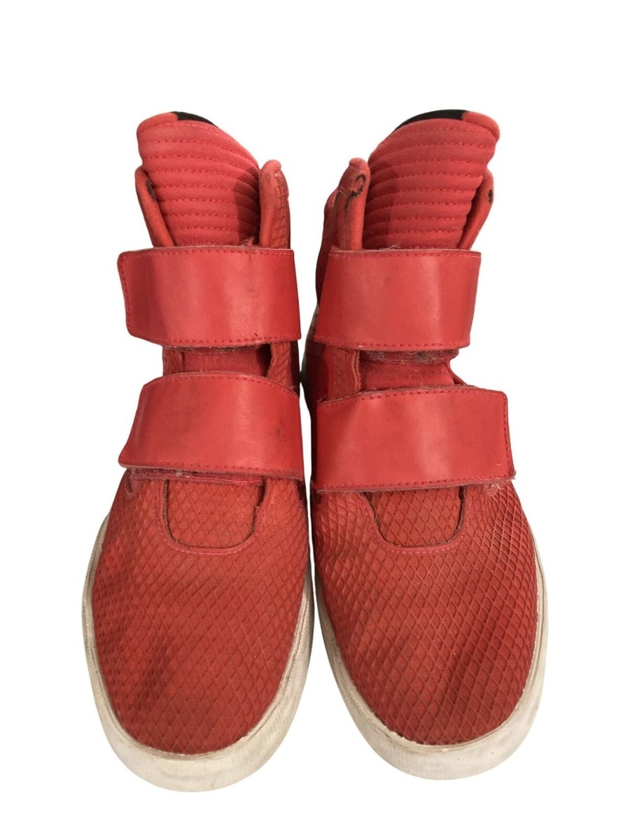 Nike 877473 flystepper 2k3 Men's Size Red October hi-top Sneakers shoes