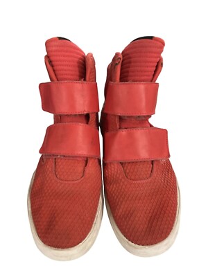 Nike 877473 flystepper 2k3 Men's Size Red October hi-top Sneakers shoes 