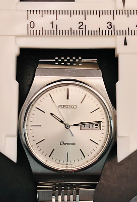 SEIKO WATCH CHRONOS 5H23-7D20 ANTIMAGNETIC QUARTZ DAY DATE SEIKO WATCH CHRONOS 5H23-7D20 ANTIMAGNETIC QUARTZ DAY DATE