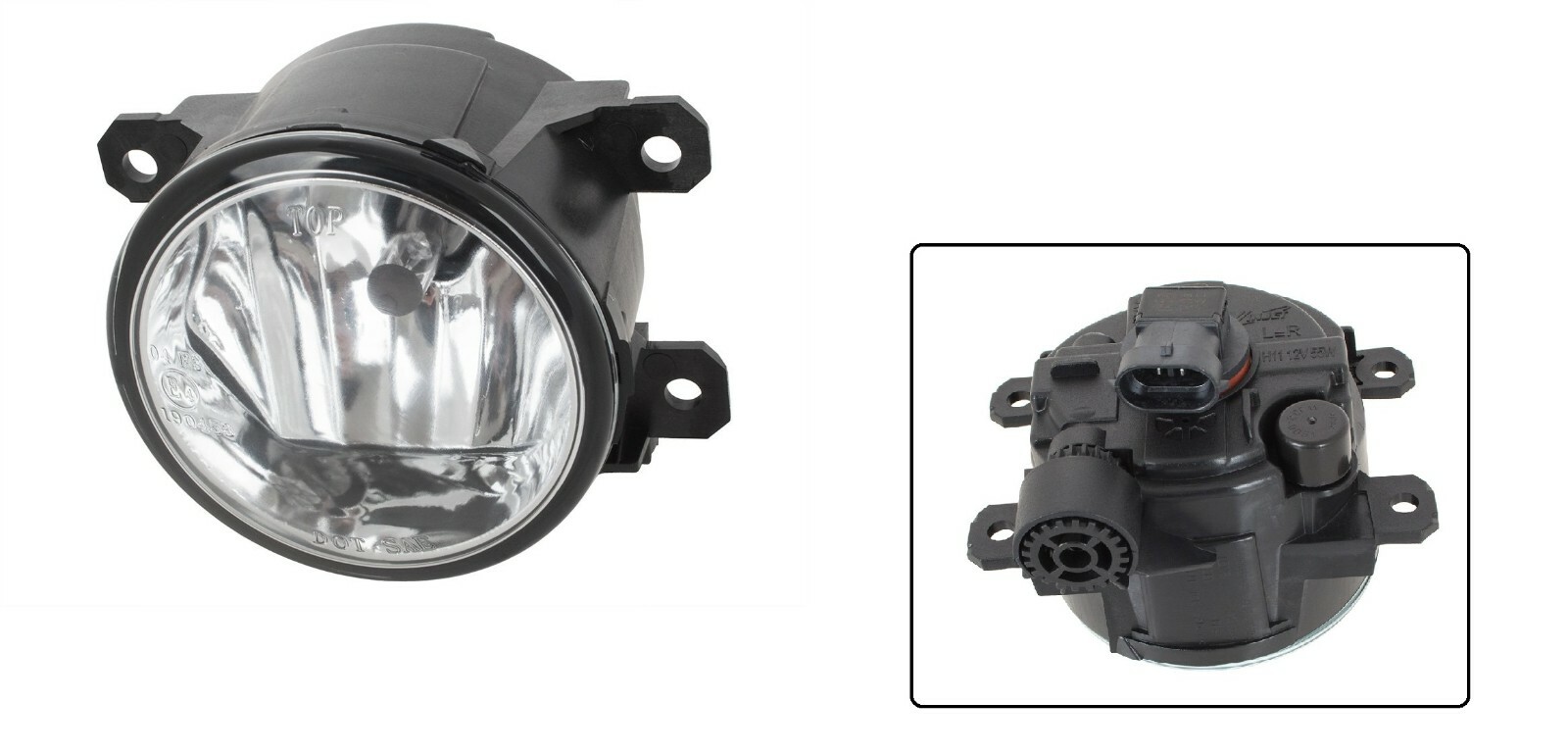 Phare antibrouillard gauche ou droite pour Abarth Punto Evo et Berlingo