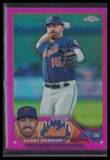 2023 Topps Chrome Update #USC23 Danny Mendick Pink New York Mets