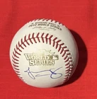 Jacoby Ellsbury Red Sox Autographed Signed 2013 World Series Baseball BECKETT