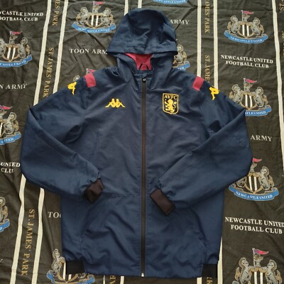 Aston Villa Football Training Top Coat Jacket 2019 2020 Kappa Size L