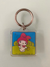 Vintage Sanrio MY MELODY 1976 Key CHAIN KEY RING ACRYLIC