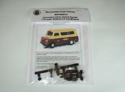 Conversion kit for Oxford Diecast Bedford CA van to run on the