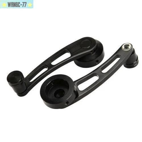 Manija de manivela de ventana manual de aluminio Billet para Ford Jeep Chevy Camaro par Foto 3 de 4