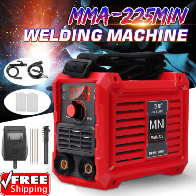 Mini Schweißgerät Elektroden ARC MMA-250 Elektrodenschweißgerät Set mit Maske