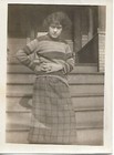 EARLY 20th CENTURY WOMAN Vintage ANTIQUE FOUND PHOTO b w ORIGINAL 411 43 M