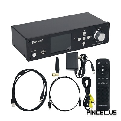 RH-899X Black DSD Audio Player Lossless DTS/AC3 Decoding Audio Player 3xES9023P