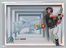 2022 Bowman #B3D-2 Henry Davis Bowman in 3D