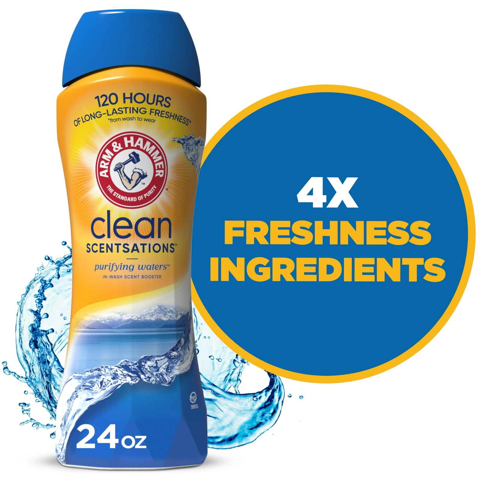ARM & HAMMER Clean Scentsations In-Wash Scent Booster Waters scent 24 Oz