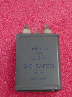 Ölbad Kondensator 1μF ~ 1UF 10% 630Vdc SIC - SAFCO CF1 56*44*24mm