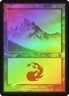 MTG FOIL Mountain(Arena) (Mercadian Masques)  - Promo #011