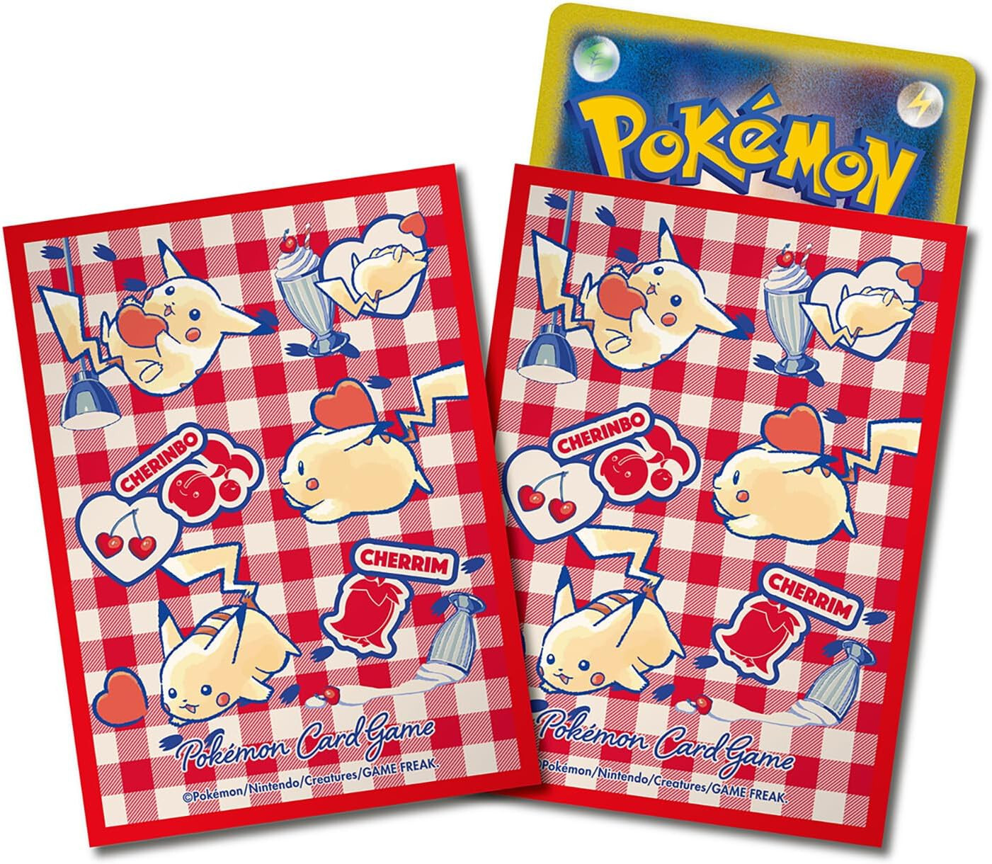 Bustine Protettive Pokémon Pikachu e Heart Cherry