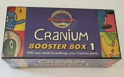 New Sealed Cranium Booster Box 1 Expansion Pack 800 Sealed Cards