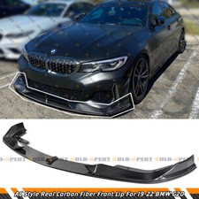 Ac Style Carbon Fiber Front Bumper Lip Splitter For 2019-2022 Bmw G20 M340i 330i Ac Style Carbon Fiber Front Bumper Lip Splitter For 2019-2022 Bmw G20 M340i 330i