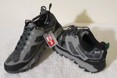 NWT Columbia Womens Trans Alps II Outdry Trail Running Shoes 6 Stealth $155