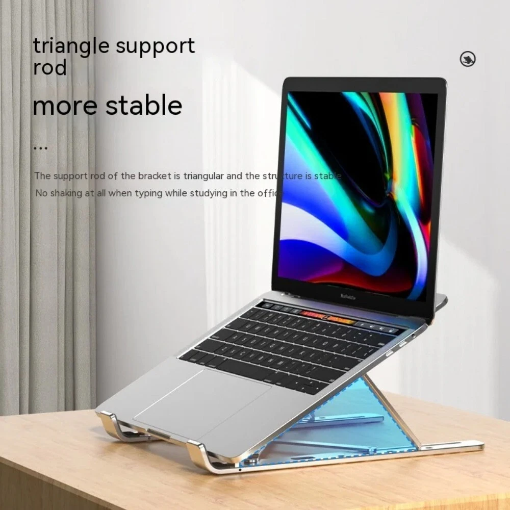 Laptop Stand with cooling fan Foldable lift Notebook holder aluminum alloy with