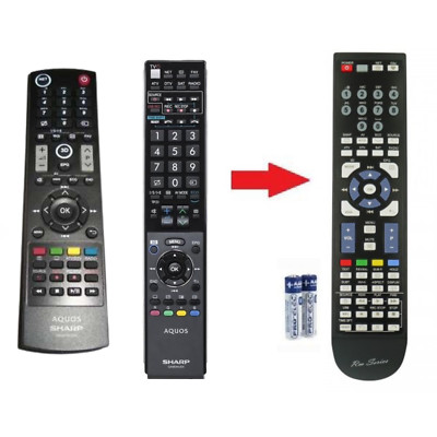 Grundig Smart TV Fernbedienung Ersatz Fernbedienung Für Sharp GB012WJSA LCD TV AQUOS Ersatzbedienung Für Sharp Aquos