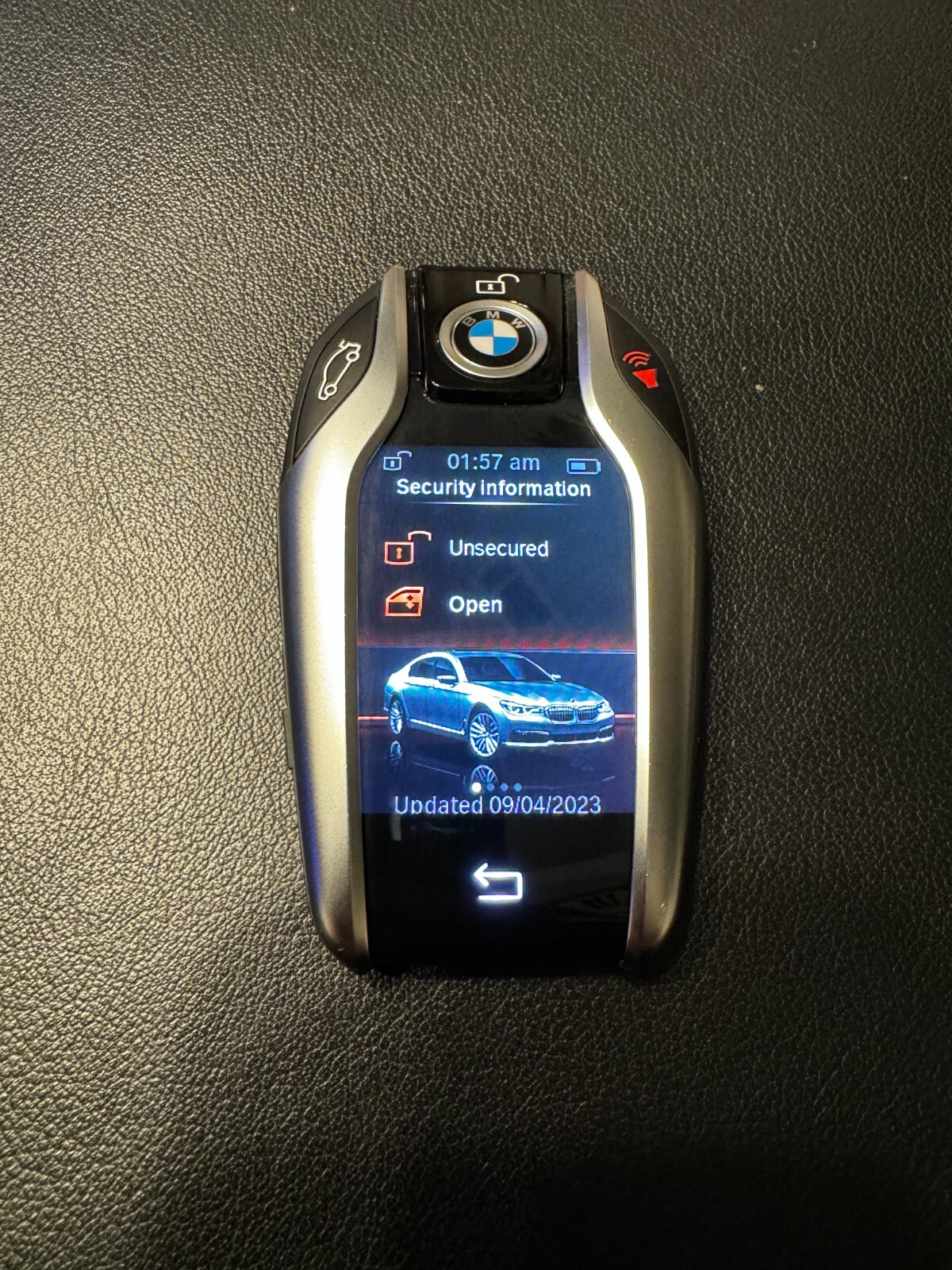 Genuine OEM 20122018 BMW Smart Key Fob w/ Touch Screen IDG Display