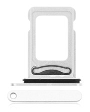 Dual Sim Card Tray Compatible For iPhone 12 White 