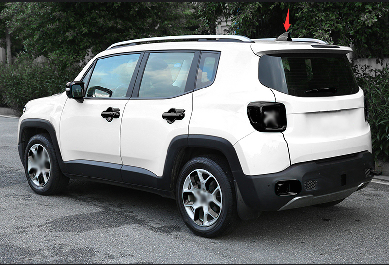 Antenne Aileron Requin Pour Jeep Renegade 2014-2019 – Design Sportif, Imperméable, Boost Signal | Accessoire Tuning Toit - 4