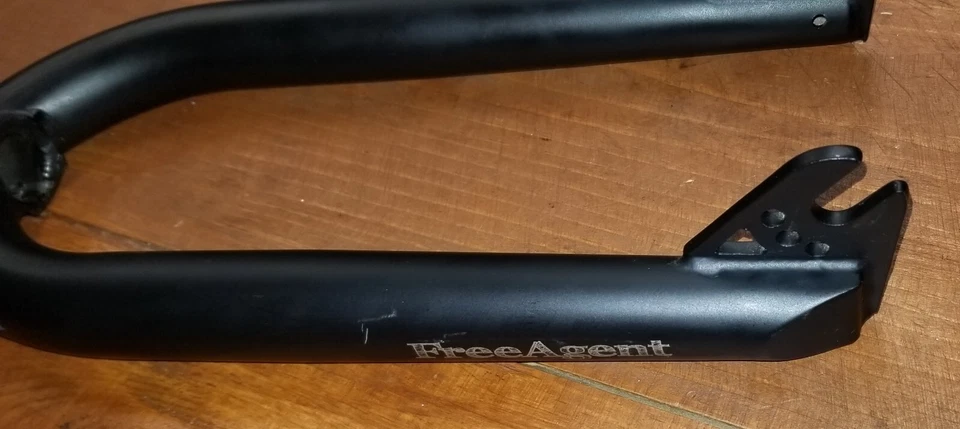 Bmx Free Agent Bike Forks 1" 1/8 Threadless 3/8 Hubs Haro Gt Dyno Mosh Redline - Image 3 of 4