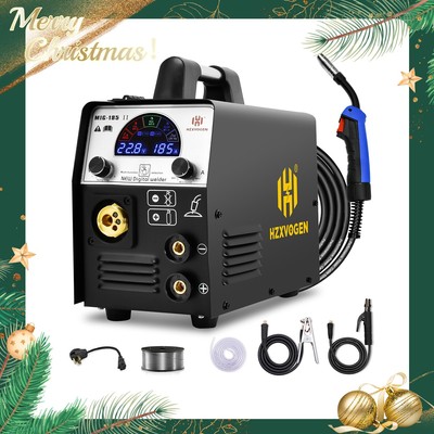 HZXVOGEN 4in1 MIG Welder 110V/220V MMA TIG Gas Gasless Inverter Welding Machine
