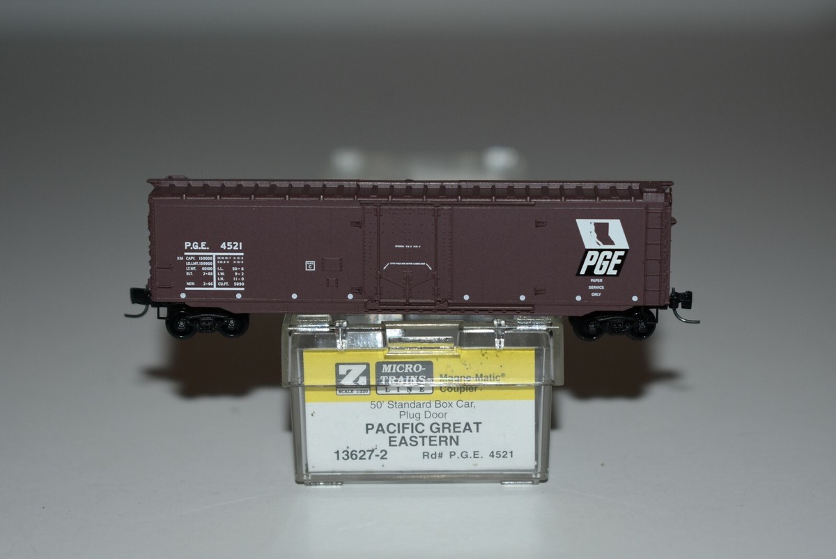 Z Scale MTL 13627 Pacific Great Eastern 50' Single Door Boxcar