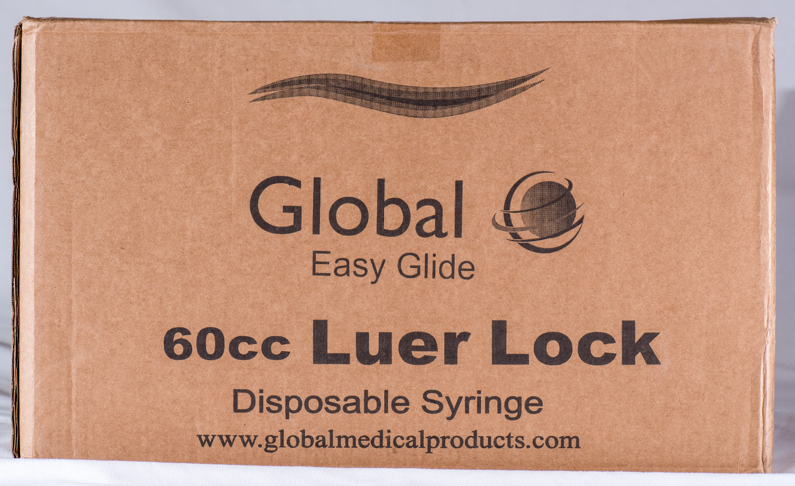 (5) Easy Glide 60cc /60ML LUER LOCK Disposable Syringes NO NEEDLE