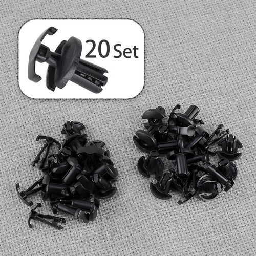 20-Pack Door Trim Mounting Clip With Seal - Compatible With VW, Seat, Skoda - View #5