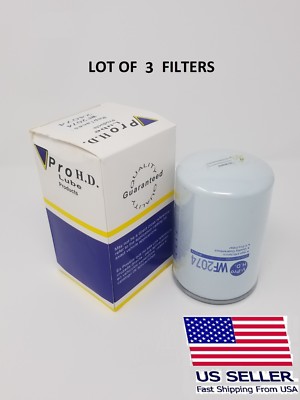 Benz専用！ lot of 3 WF2074 Water Cooling Filter Fits for Most Cummins Engine