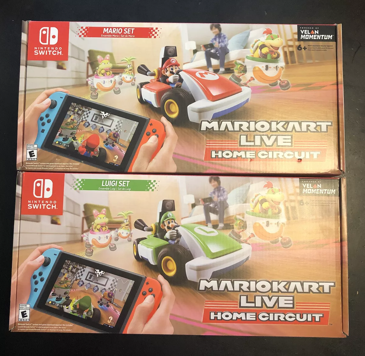 NEW Nintendo Mario Kart Live Home Circuit Mario and Luigi Bundle