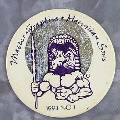 POG Milkcap Vintage 90's Retro - Master Graphics Hawaiian Sons
