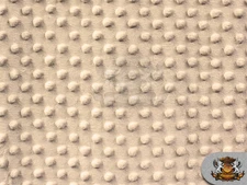 Minky Dimple Dot Fabrics / 60" wide / Sold By the Yard Baby Blanket