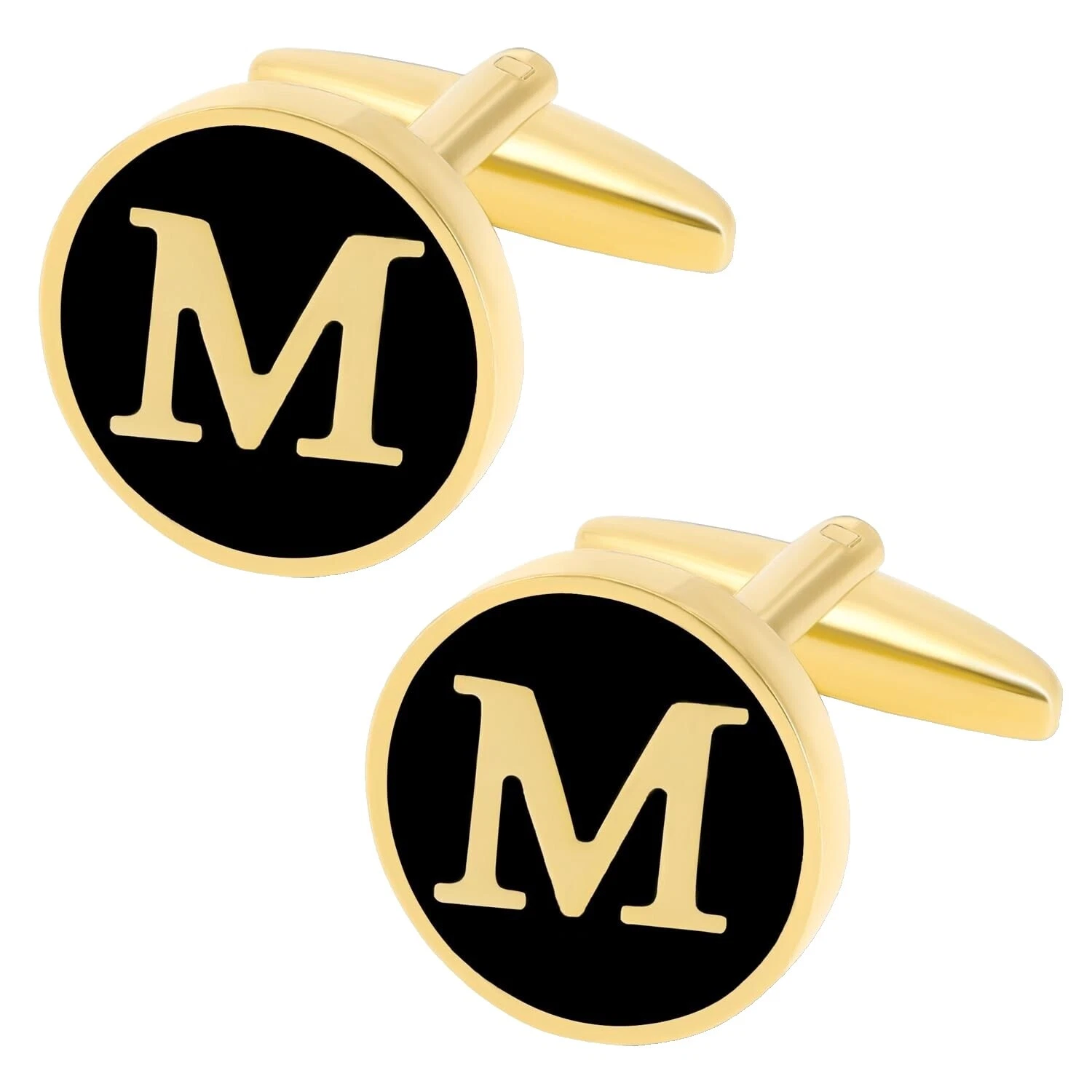 Joyería para Hombre Negro de cobre esmaltado