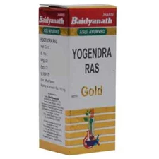 Baidyanath Yogendra Ras with Gold Pearl For Nutrition Heart 25 tab(pack of 1)
