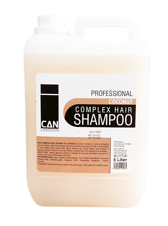 SALON SIZE GALLON SHAMPOO, CONDITIONER (COCONUT, PEACH, HERBAL COMPLEX