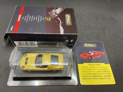 Kyosho 1/64 Lamborghini collection2 Miura P400 Gold diecast model