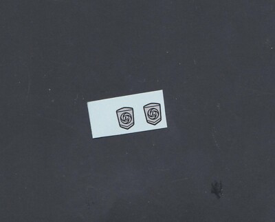 Décalque Logo British Leyland Pour Aile Avant - Échelle 1/18, Marque Colorado, Bleu Sur Blanc