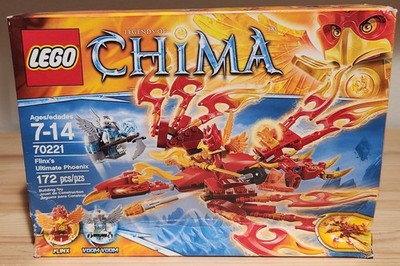 LEGO 70221 - Legends of Chima Flinx's Ultimate Phoenix Factory Sealed Damage Box