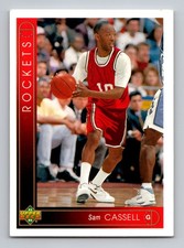 1993-94 Upper Deck #161 SAM CASSELL Houston Rockets