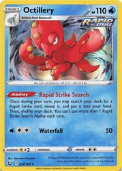 Octillery 037/163 Holo Rare Battle Styles